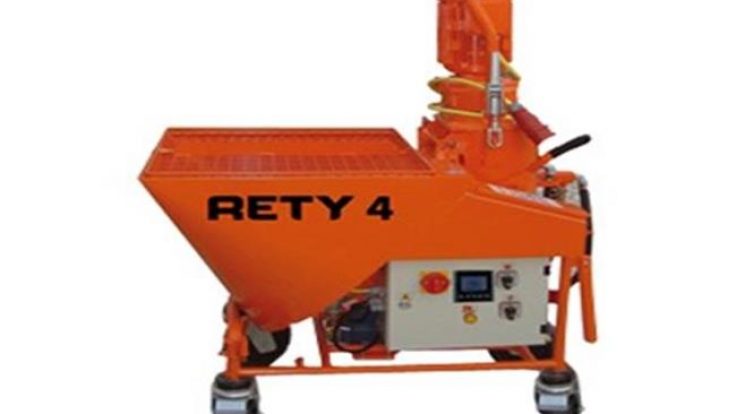 Hazır Sıva Makinesi/Rety 4 sıva Mix