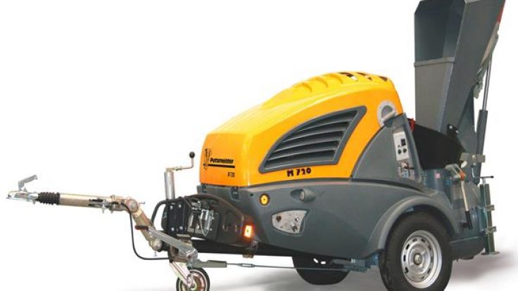 Putzmeister Şap Makinası M740 DB (Kepçeli)